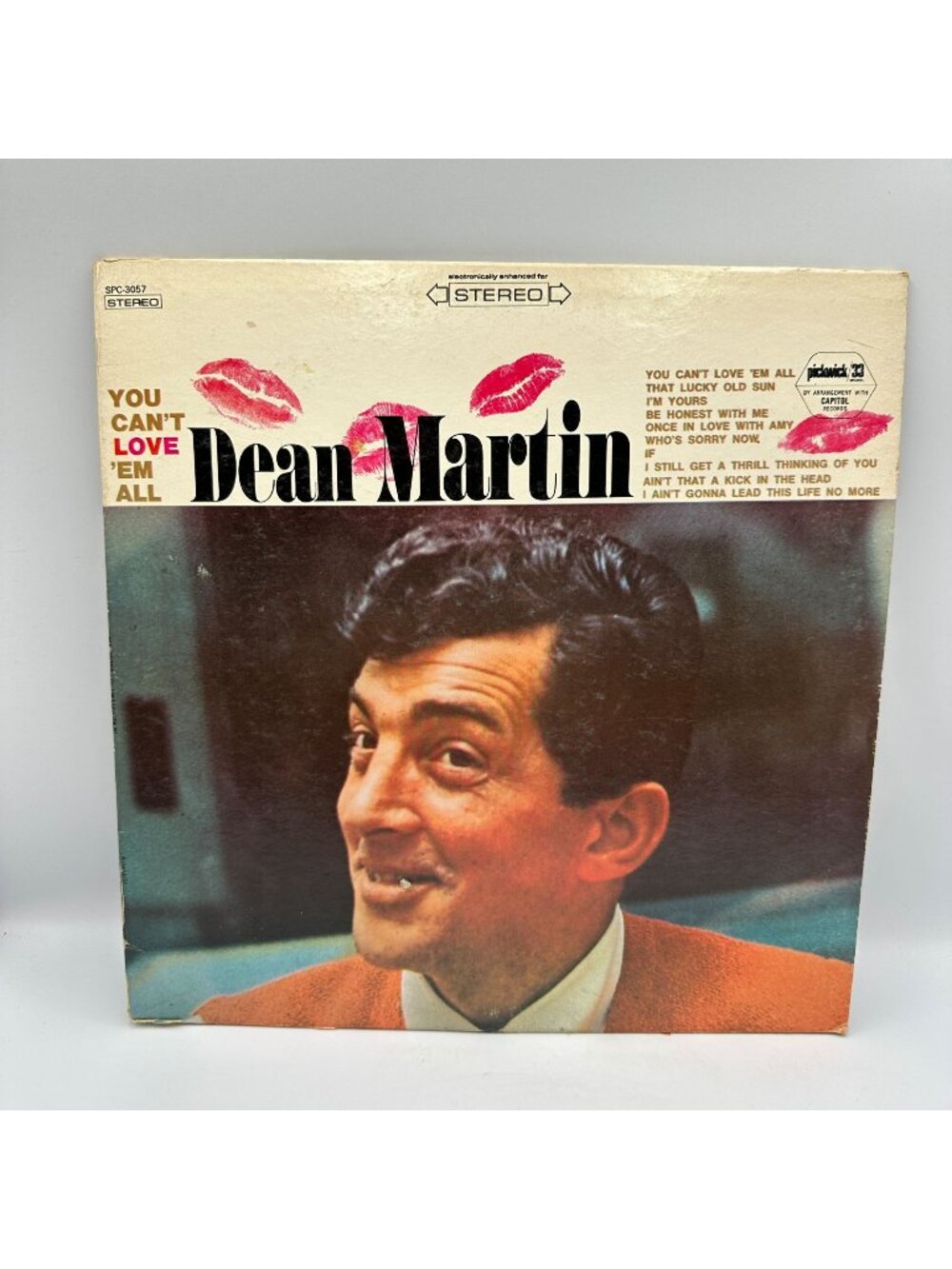 Dean Martin - You Cant Love Em All LP 1967 Stereo Vinyl Pickwick Capitol Jazz